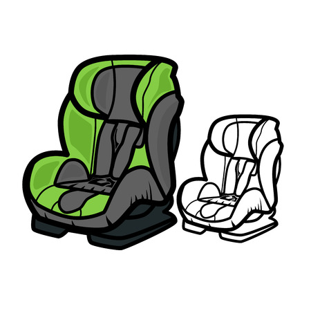 Car Seatのイラスト素材