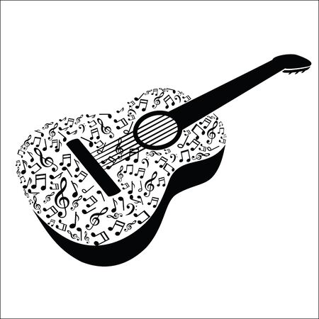 Guitarのイラスト素材
