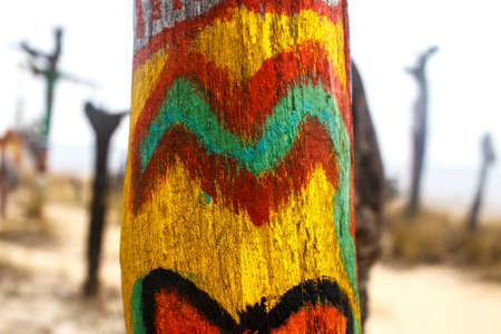 Shamanistan,somewhere in Africaの写真素材