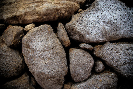 Texture of the stones