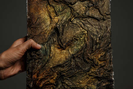 Colorful lava texture