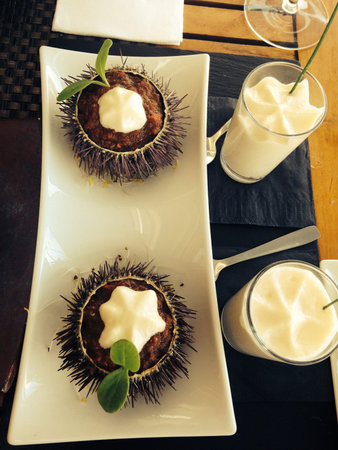 Image made by smartphone. Exotic mealsの写真素材