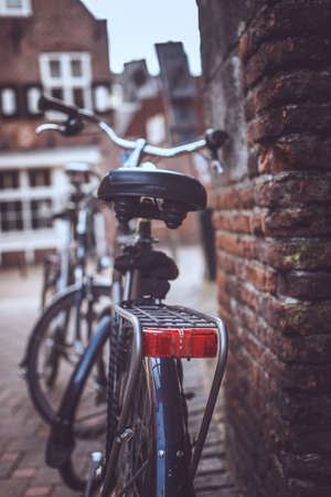 Bicycle on the street.の写真素材