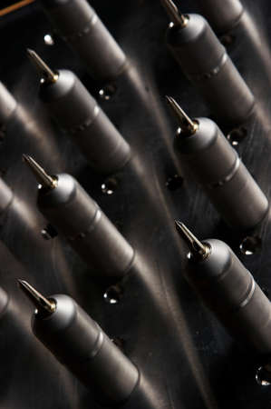 Sharp metal objects.の写真素材