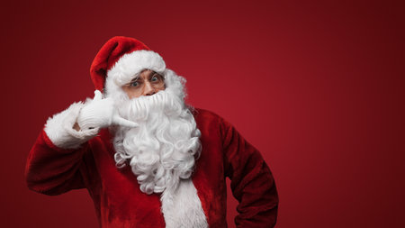 Call Me Santa: Inviting Holiday Conversationsの写真素材