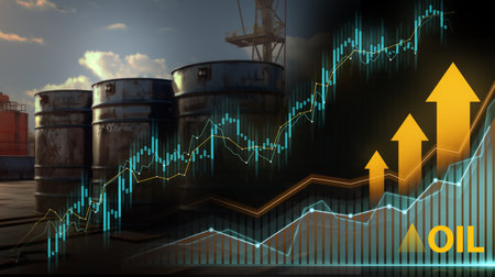 Oil Storage Market Dynamics and Financial Analysisの写真素材