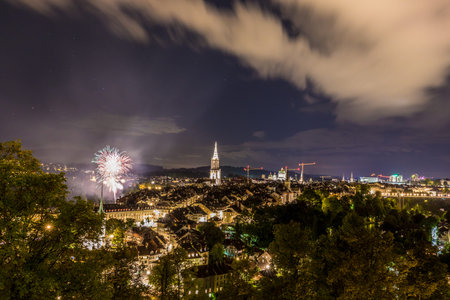Bern at night
