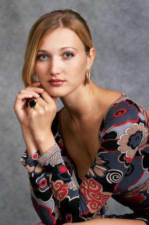 Class act high society womanの写真素材