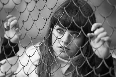 portrait of a beautiful womanの写真素材