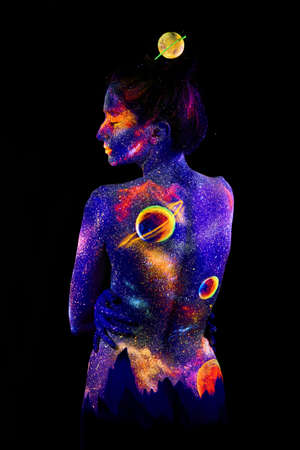 Uv body art