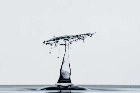 water splash isolated on white background