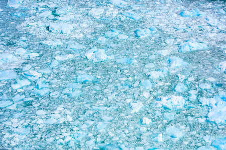 Detail of a old turquoise ice of Perito Moreno glacier. Los Glaciares national park, Argentina