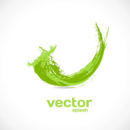 Vector Splash. Abstract wave background. Grunge icon.のイラスト素材