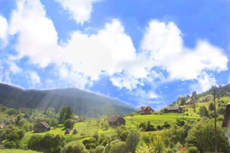 Mountain Valley.の写真素材