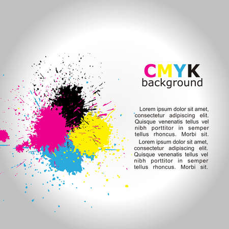 Grunge design templete background. Vector CMYK illustration.のイラスト素材