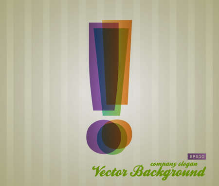 Color Transparency Font  Retro Background  Symbol   のイラスト素材