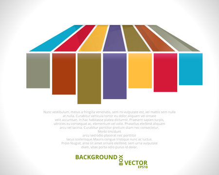 Color Line Background  Vector Template のイラスト素材