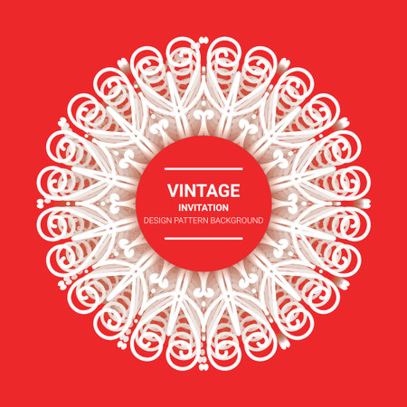 Illustration rich background. Abstract background. Rounded line geometric shapesのイラスト素材