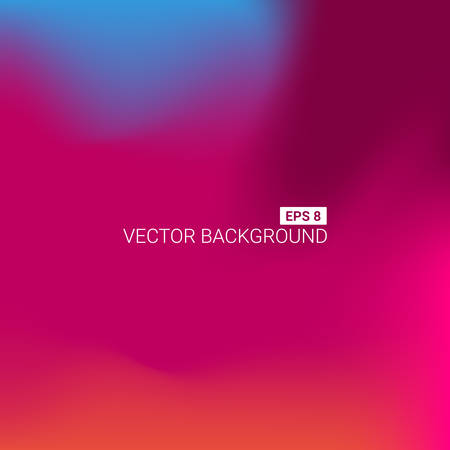 Abstract blurred gradient mesh background. Colorful smooth banner template. Easy editable soft colored vector illustration in EPS8. New abstract modern screen vector image pattern pictureのイラスト素材