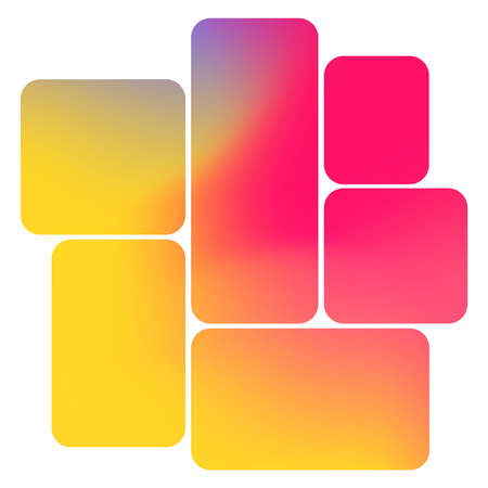 Abstract blurred gradient mesh background. Colorful smooth banner template. Easy editable soft colored vector illustration in EPS10. New abstract modern screen vector image pattern picture. Collection frames. Picture frame vectorのイラスト素材