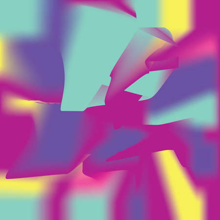 Abstract blurred gradient mesh background. Colorful smooth banner template. Easy editable soft...