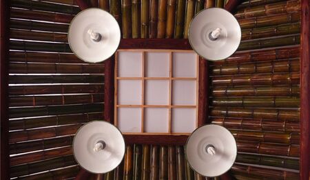 Bamboo texture; walls; background の写真素材