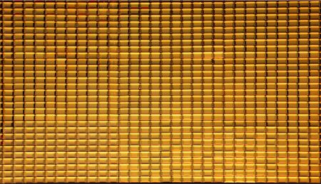Wallpaper - Shaped - imitation gold brick decoration の写真素材