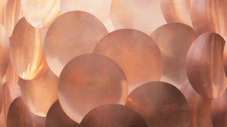 Glass balloon in the lightの写真素材