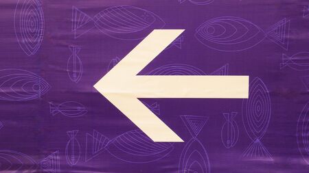 Arrow guideの写真素材