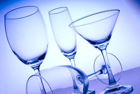 red wine glassの写真素材