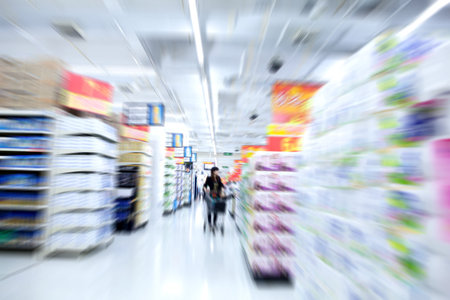 move in the supermarket