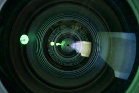 Camera lensの写真素材
