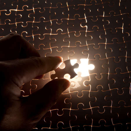 puzzle pieceの写真素材