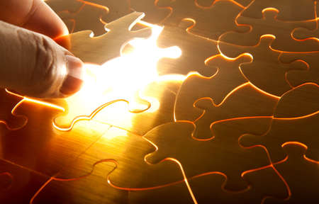 puzzle pieceの写真素材