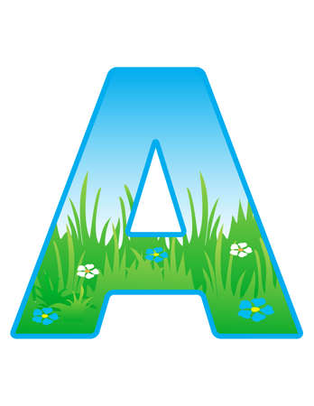 elements of the landscape.のイラスト素材