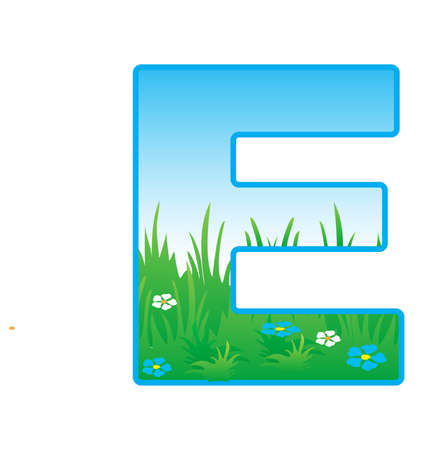 elements of the landscape.のイラスト素材