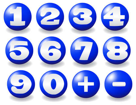 Balls with numbers
