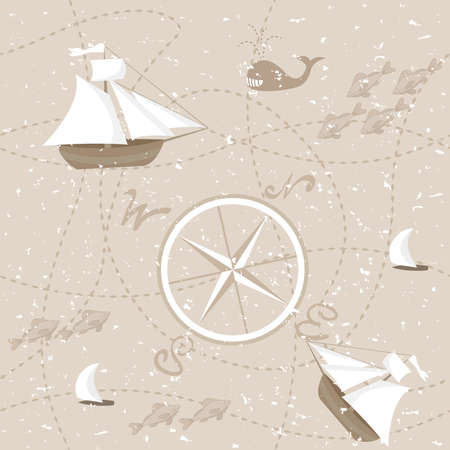 	Abstract map, seamless patternのイラスト素材