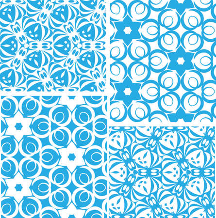 seamless floral background のイラスト素材