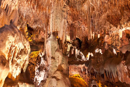 Stalactites in the Salt Caveの写真素材