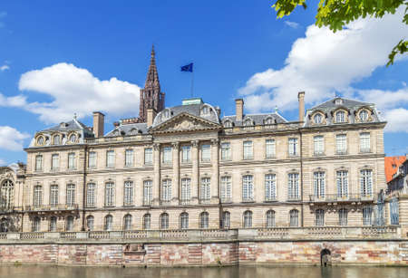 The Rohan palace in Strasbourg  France  Europe  のeditorial素材