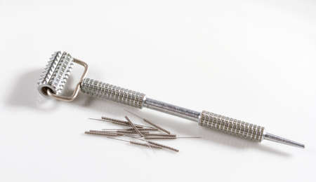 Instruments and accessories for acupuncture  の写真素材