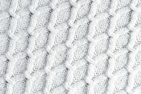 knitted fabric textureの写真素材