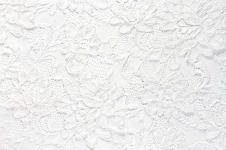 Wedding white lace backgroundの写真素材