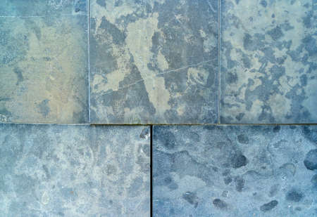 Stone texture in blue colorの写真素材