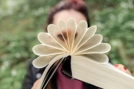 Abstract image of a book. literary conceptの写真素材