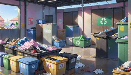 "Recycled materials classification location"の素材