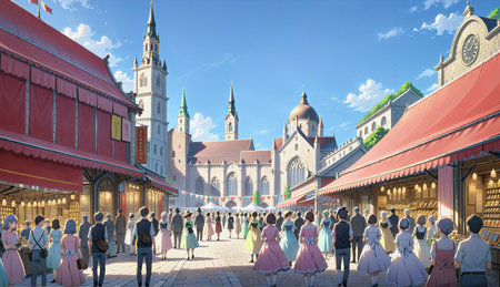 "European City Festival"の素材