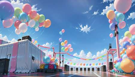 "Balloon event"の素材