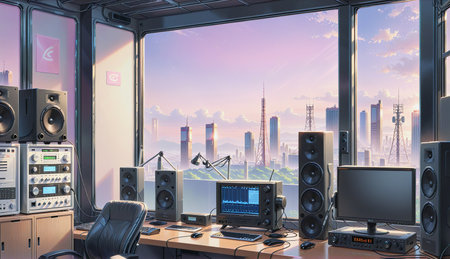 "Room with speakers"の素材